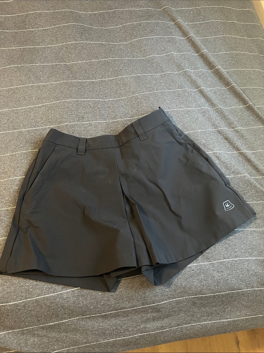 Tilley Black Skort